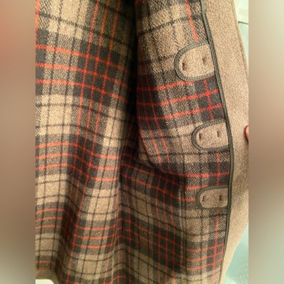 SOLD Vintage Gloverall Made in England Brown Duffle Coat - Picture 15 of 16